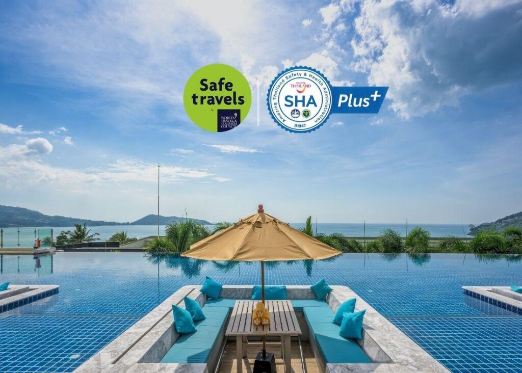 Bett im Wohnheim Andamantra Resort and Villa Phuket - SHA Extra Plus