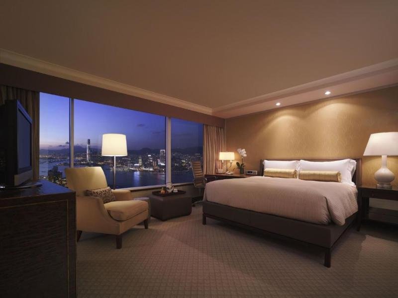 Deluxe Double room with view Conrad Hong Kong