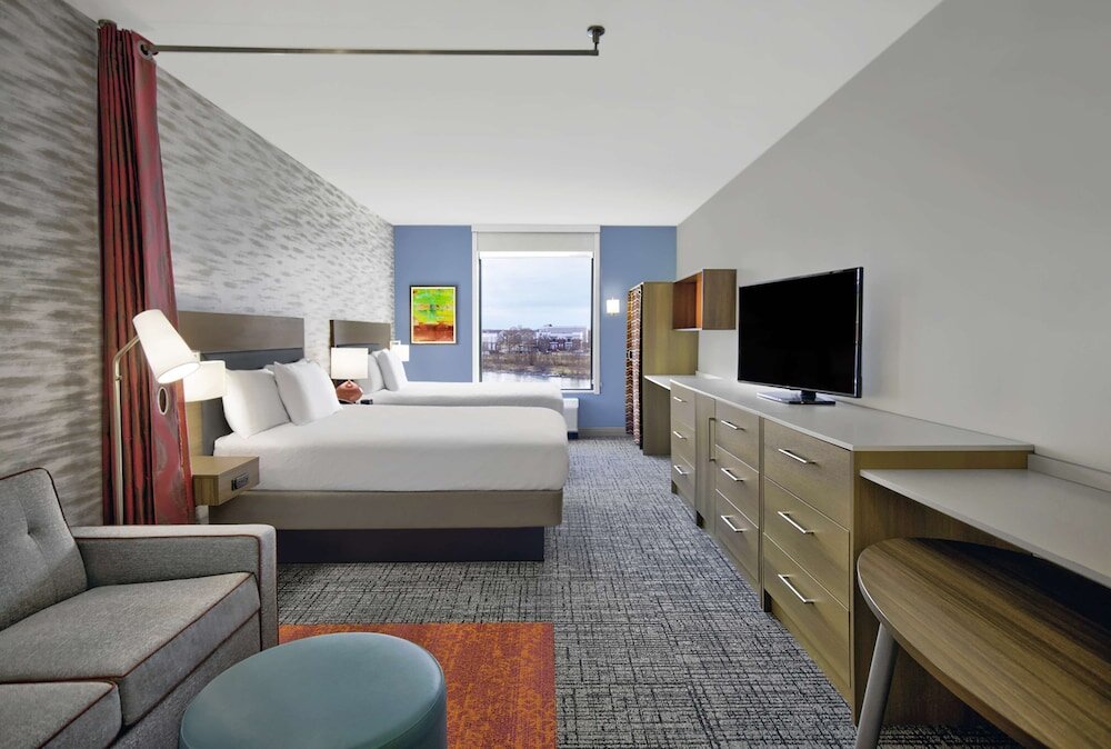 Suite cuádruple con vista a la bahía Home2 Suites By Hilton Whitestown Indianapolis NW