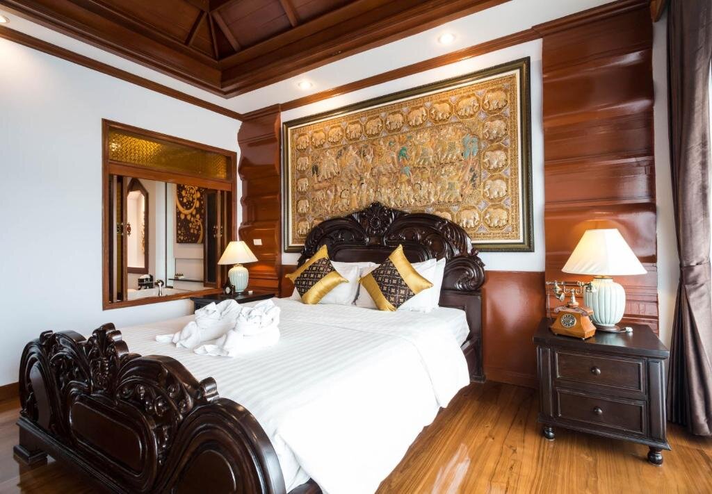 Camera doppia Luxury con balcone Villa Sirilanna Hotel