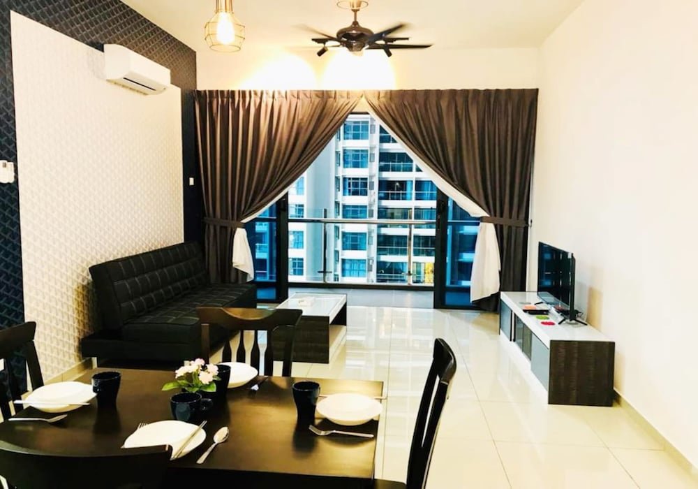 Apartamento 1 dormitorio con balcón y con vista a la ciudad Atlantis Apple Home Melaka Town Area