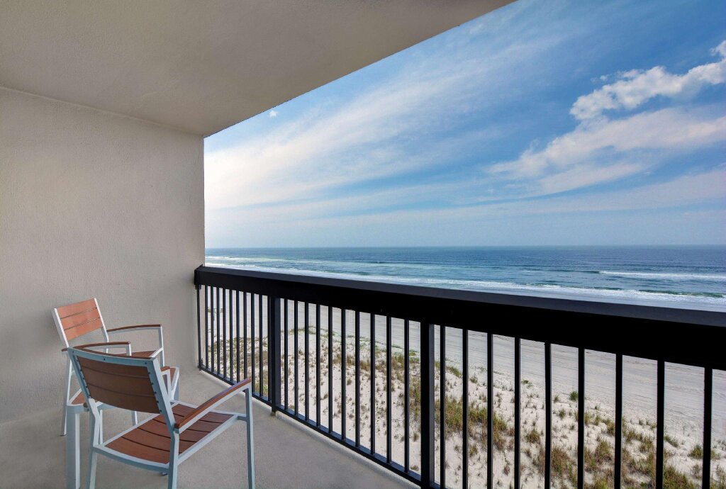 Двухместный номер Standard с красивым видом из окна Hampton Inn Oceanfront Jacksonville Beach