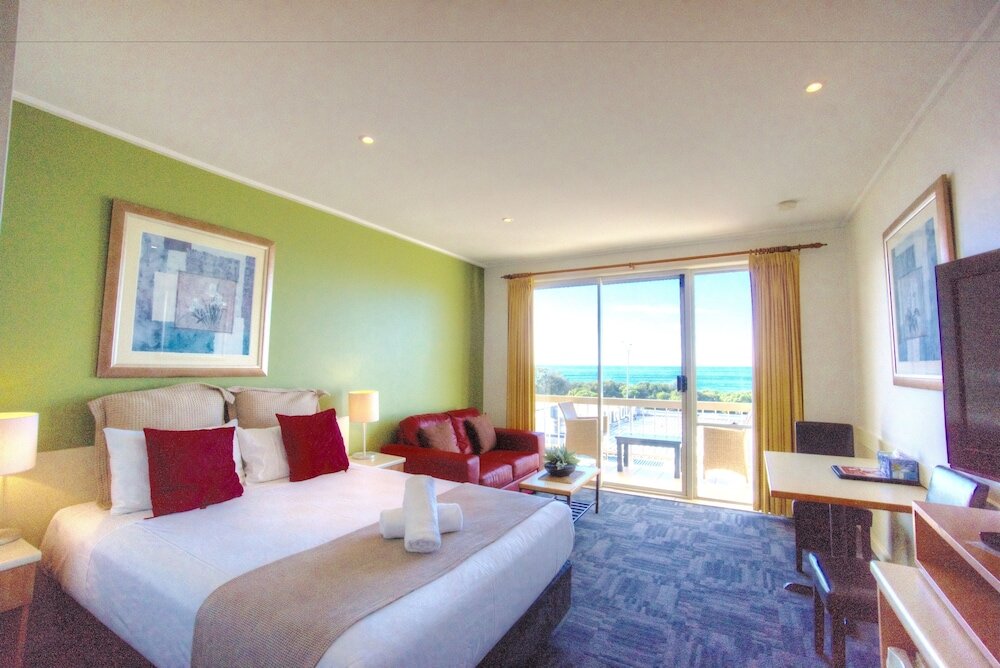 Camera doppia Executive con balcone e con vista sull'oceano The Sandridge Motel