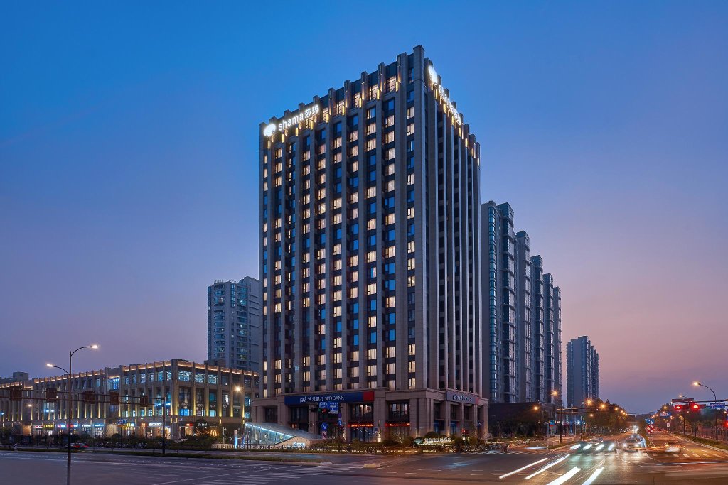 Двухместный семейный люкс Shama Serviced Apartments Zijingang Hangzhou - Zijingang Campus Zhejiang University, Subway Line2&5 Sanba Station