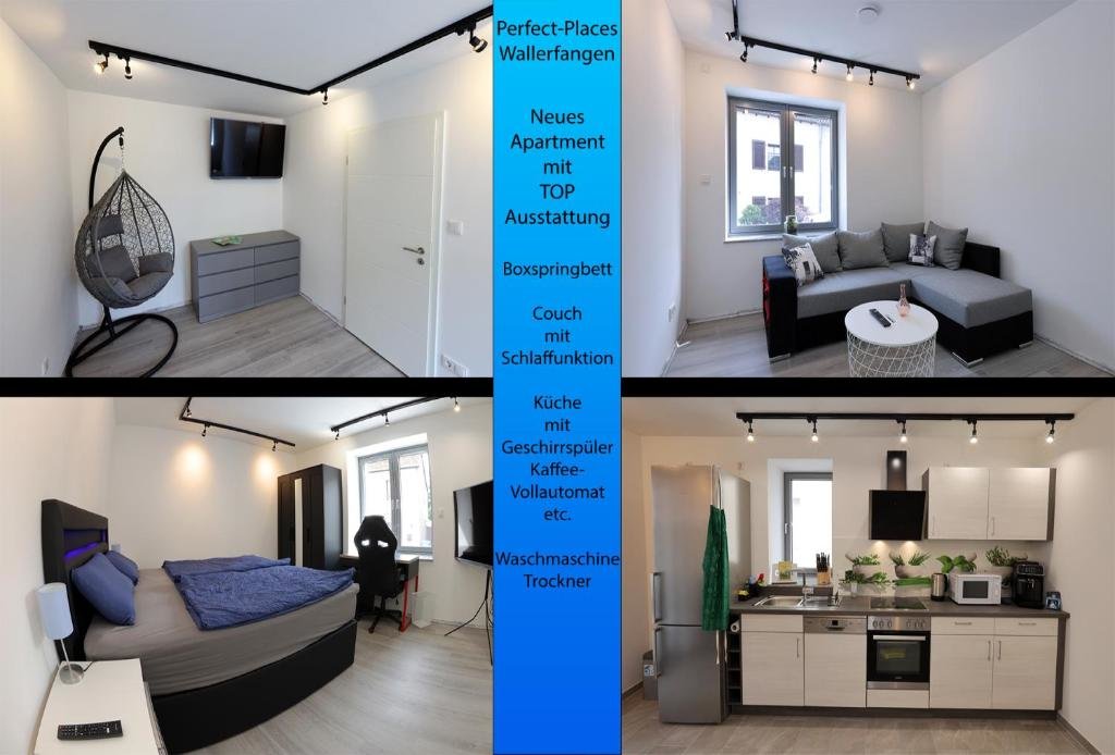 Apartamento Modern und Neu, TOP Ausstattung mit Kaffeevollautomat, 2x Netflix-TV, Lüftungsanlage, Geschirrspüler