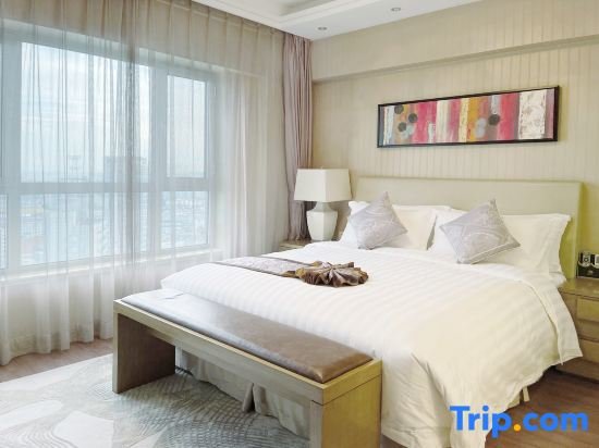 Люкс с 3 комнатами с видом на город Jinjiang Peninsula Seasons Hotel