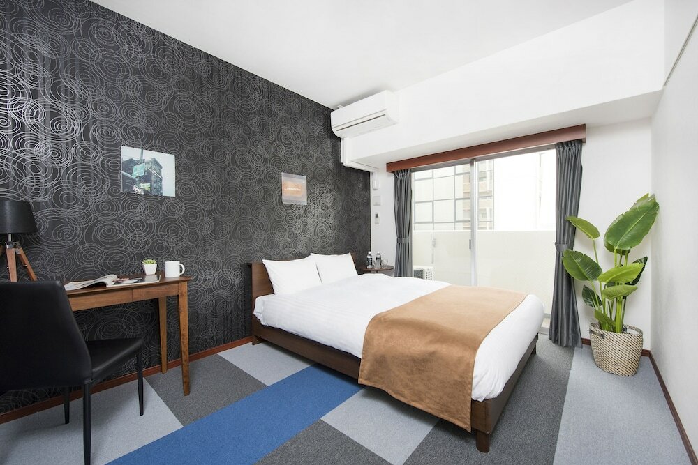 Двухместный номер Comfort с балконом Residence Hotel Hakata 1