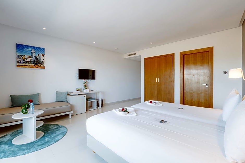 Habitación doble De lujo con vista al mar Hôtel Lixus Beach Resort