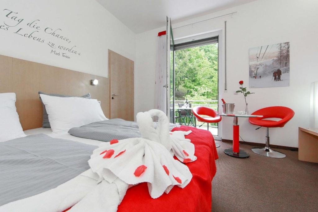 Business Doppel Zimmer mit Gartenblick Best Western Plus Aalener Roemerhotel