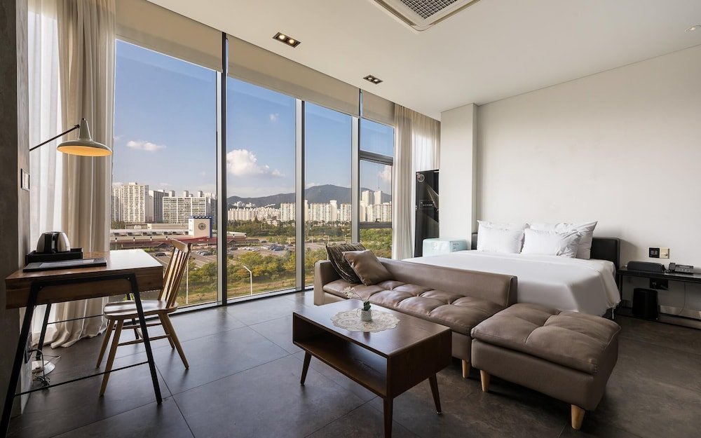 Standard Zimmer Penthouse mit Stadtblick Gwangyang Harbor Bridge Hotel