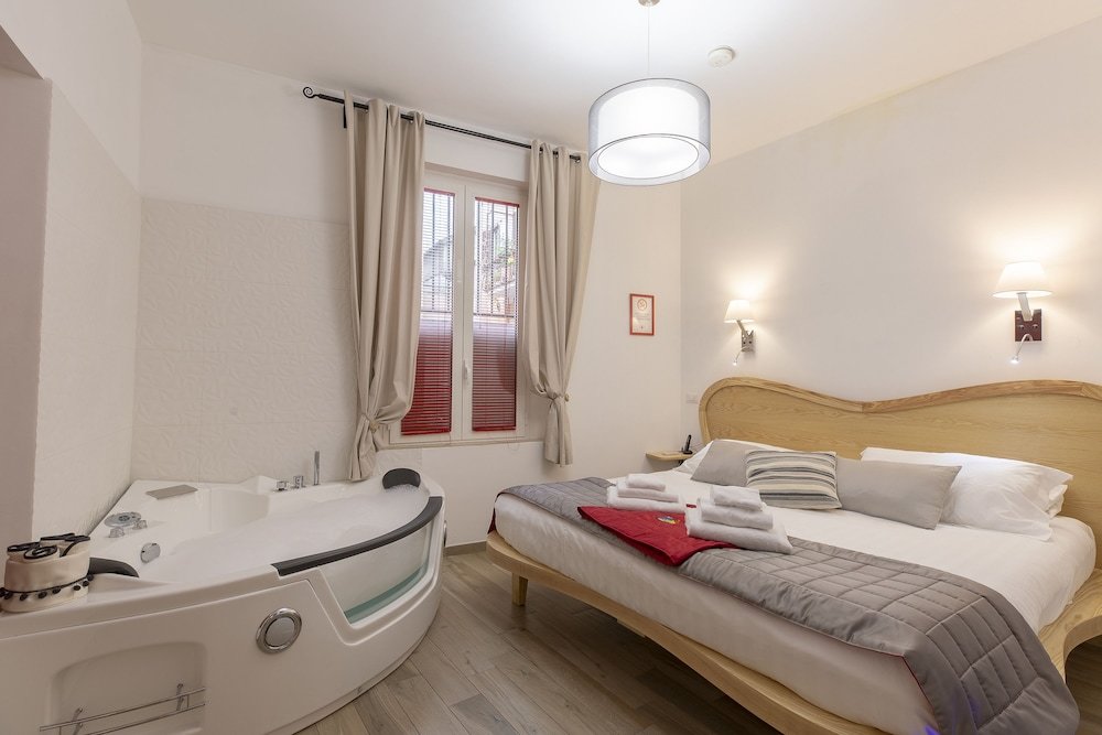 Luxe chambre Flatinrome Trastevere Deluxe Rooms - Green Patio