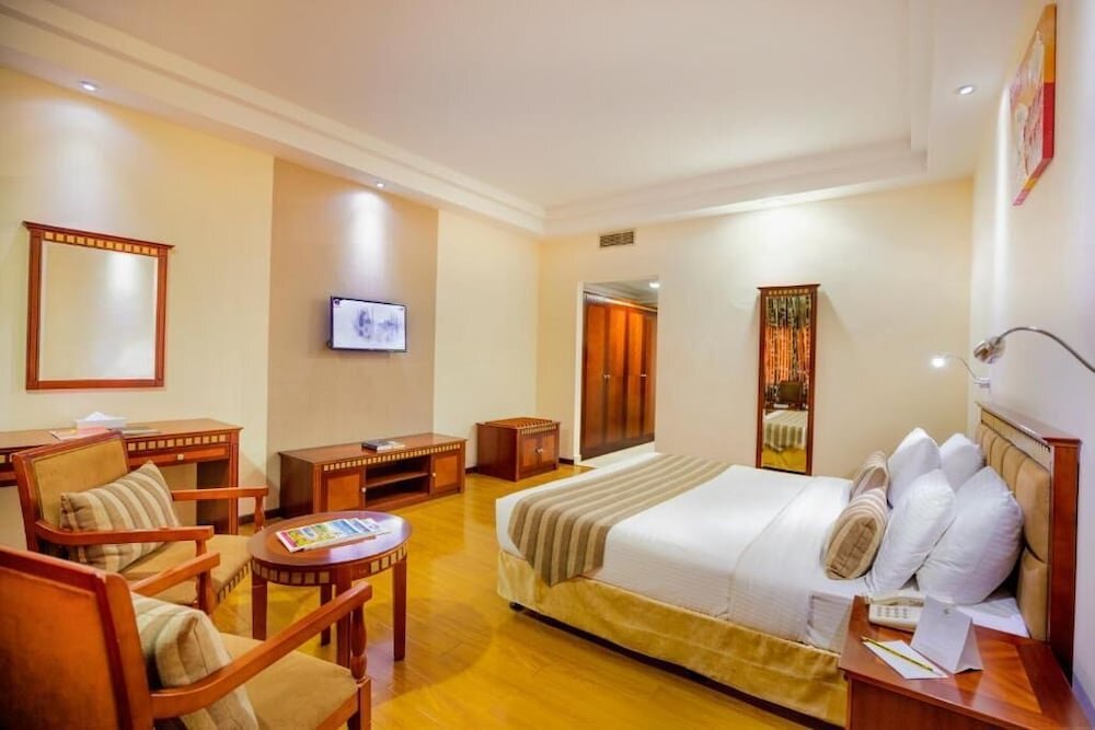 Deluxe simple chambre Hamdan Plaza Hotel