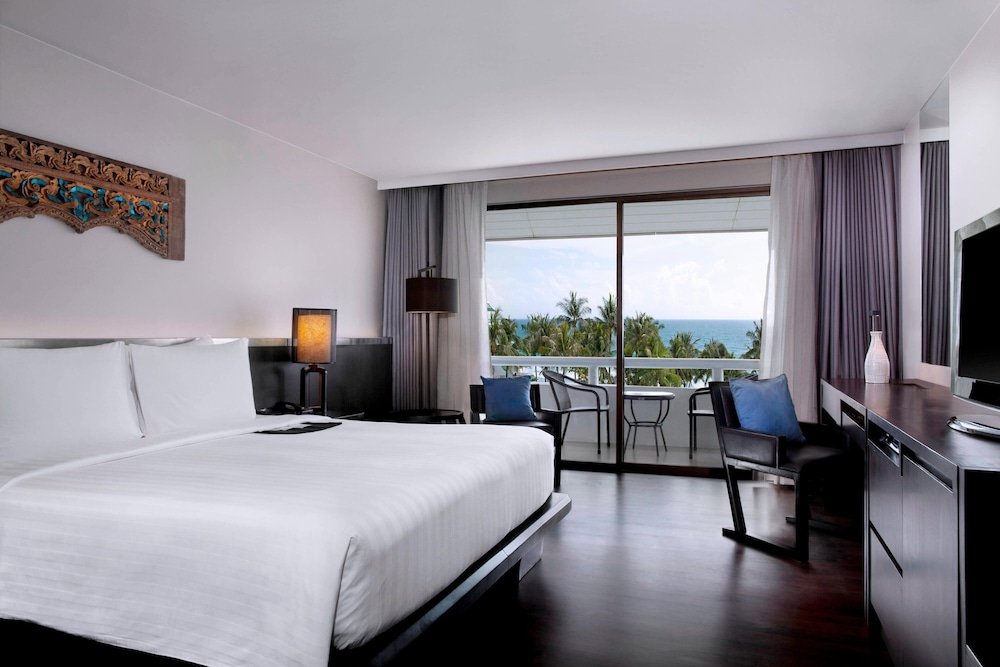 Doppel Zimmer mit Balkon und mit Meerblick Le Meridien Phuket Beach Resort