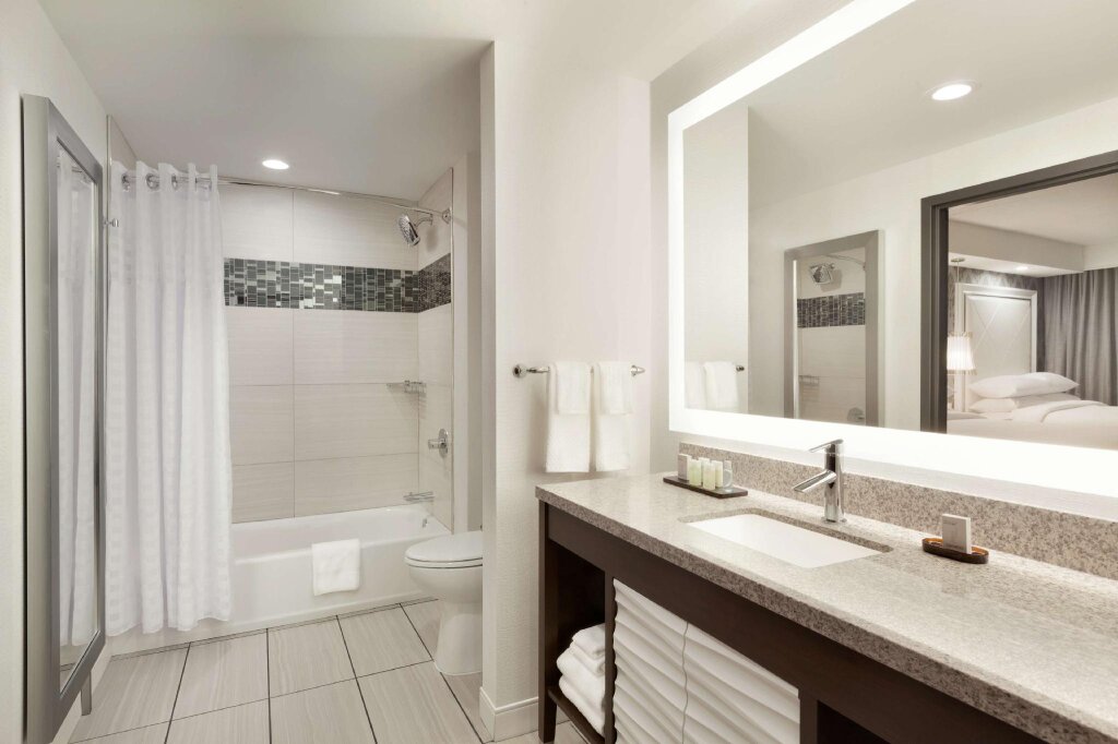 Двухместный люкс с 2 комнатами Embassy Suites by Hilton Atlanta NE Gwinnett Sugarloaf