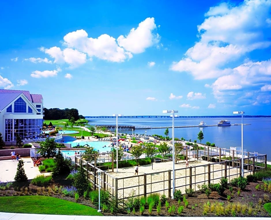 Camera doppia Standard con balcone e con vista sullo specchio d'acqua Hyatt Regency Chesapeake Bay Golf Resort, Spa & Marina