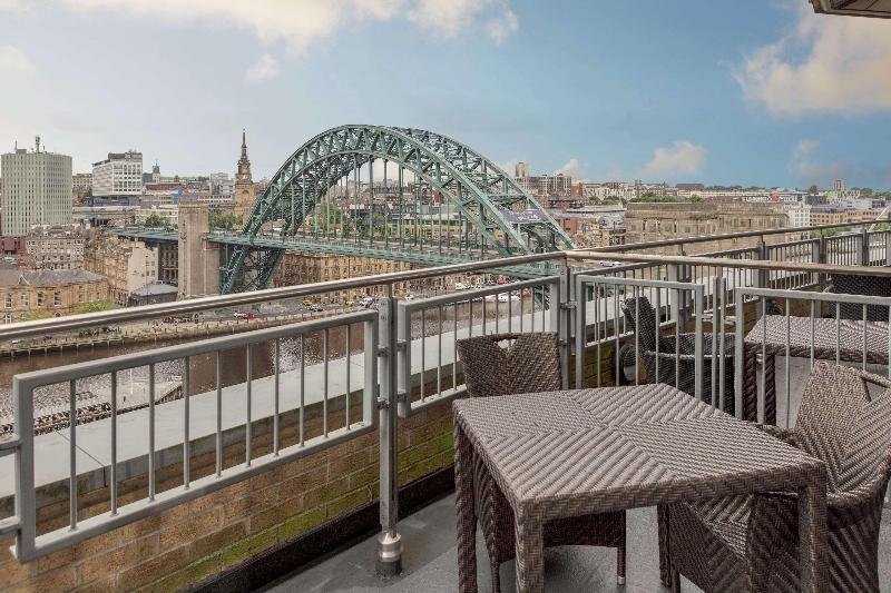 Двухместный номер Standard с балконом Hilton Newcastle Gateshead