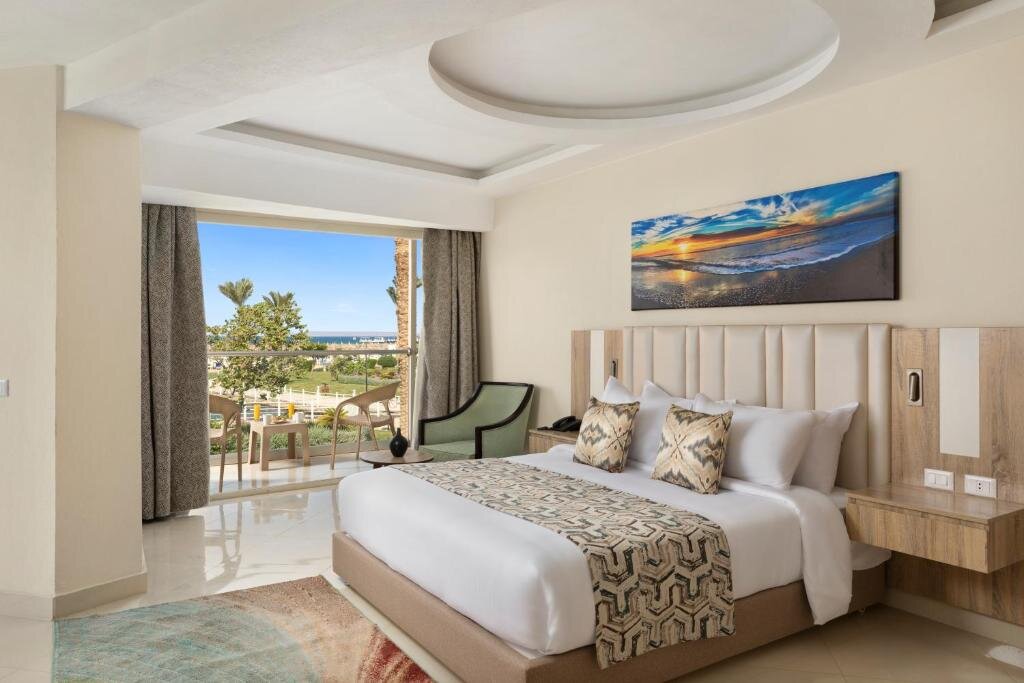 Habitación De lujo con vista al jardín Pickalbatros Dana Beach Resort Hurghada