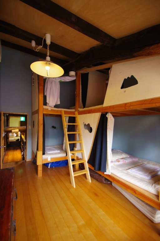 Bett im Wohnheim Kaiho Guesthouse Katsuzo - Hostel