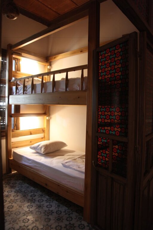 Кровать в общем номере Fi Hostel