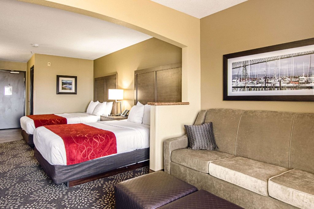 Habitación cuádruple Estándar Best Western Columbia River Waterfront Hotel Astoria