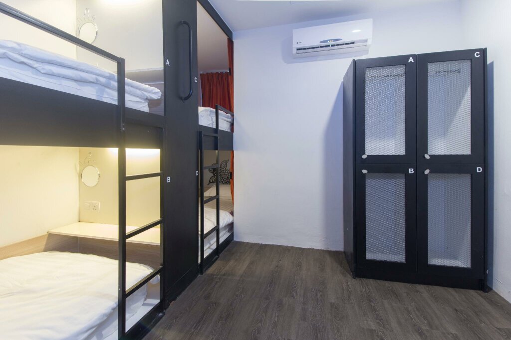 Cama en dormitorio compartido Kitez Hotel & Bunkz