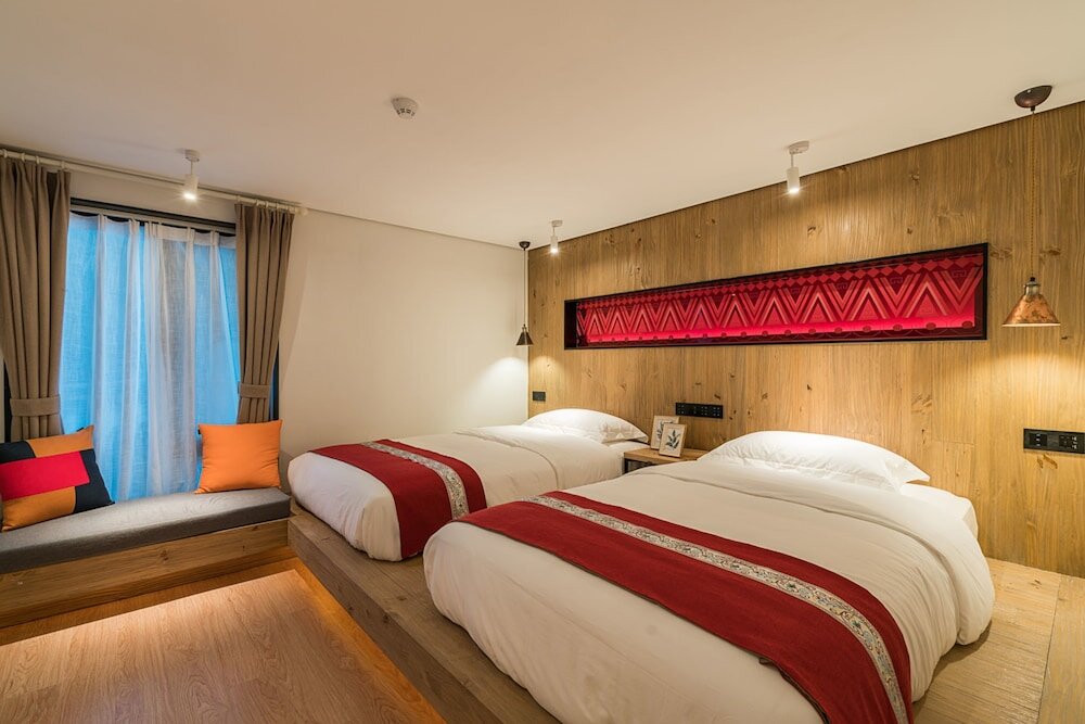 Deluxe Doppel Zimmer Heyue moxie Hotel Lijiang