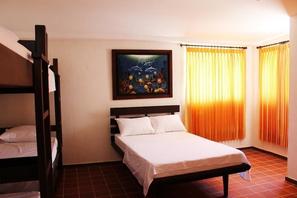Четырёхместный семейный номер Standard Hotel San Marcos Taganga