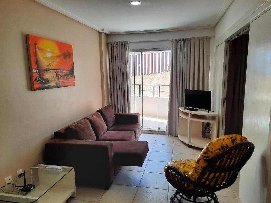 Standard appartement avec balcon Residence Vespucci Flat Beira Mar
