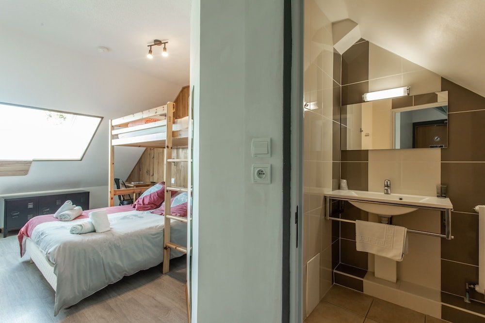 Standard Dreier Familie Zimmer mit Bergblick Auberge Le Vieux Chaillol