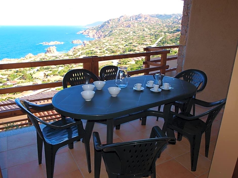Villa 2 dormitorios con vista al mar Villaggio Costa Paradiso