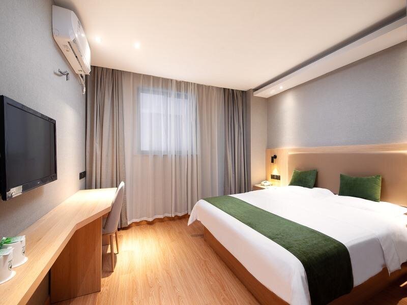 Standard Doppel Zimmer GreenTree Inn Shanghai Jiading Anting Motor City Express Hotel