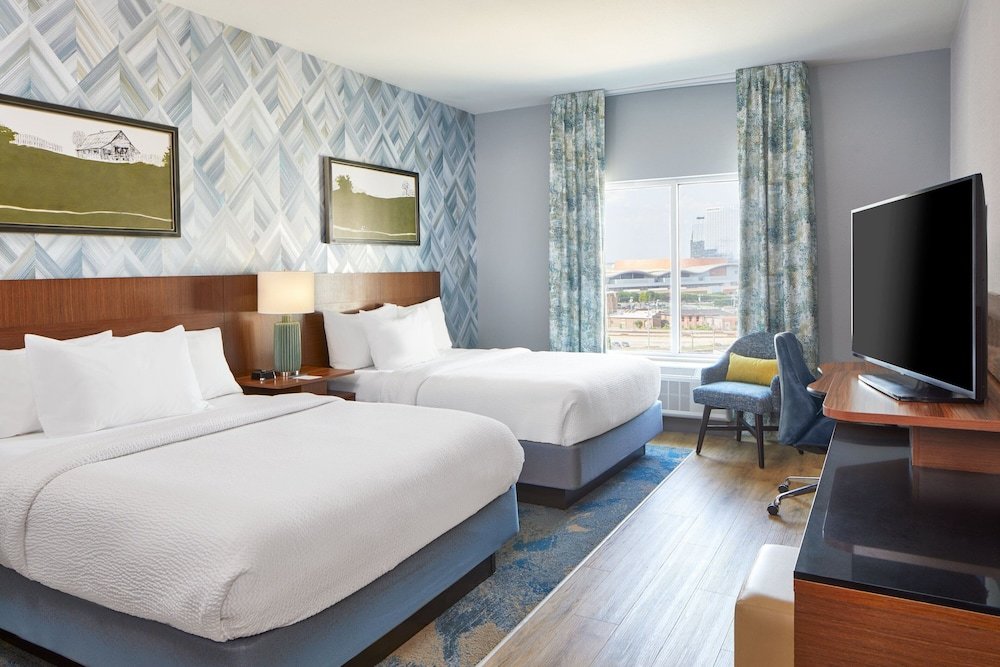 Четырёхместный номер Standard Fairfield Inn and Suites by Marriott Nashville Downtown/The Gulch