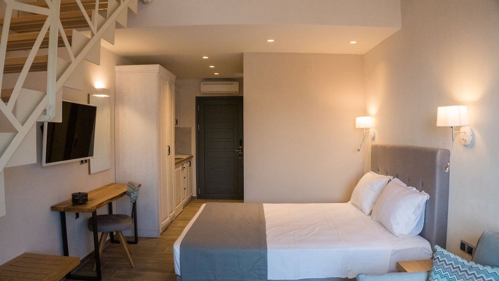Deluxe Zimmer mit Meerblick Costa Domus Blue Luxury Apartments