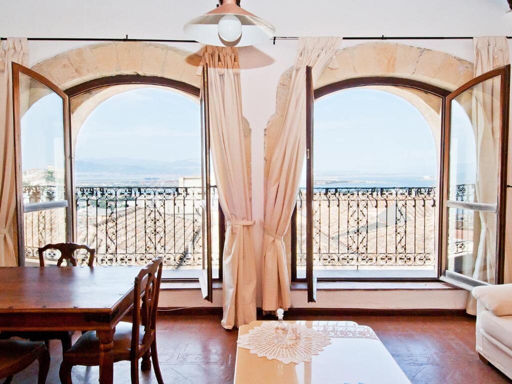 Апартаменты c 1 комнатой с видом на море Residenze al Castello