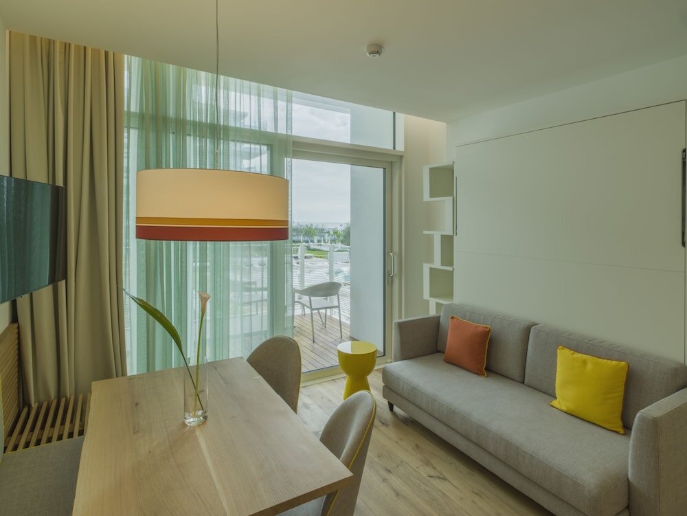 Apartment 1 Schlafzimmer mit Balkon und mit eingeschränktem Meerblick Falkensteiner Residences Jesolo