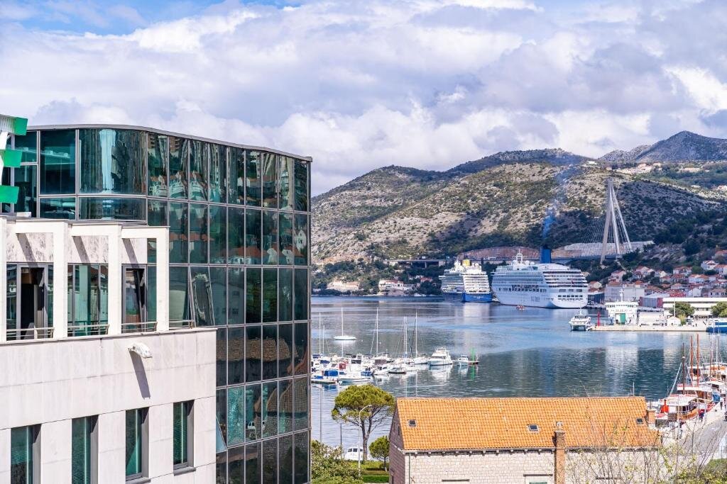 Апартаменты с 2 комнатами с балконом и с видом на город Apartment Dubrovnik Clouds