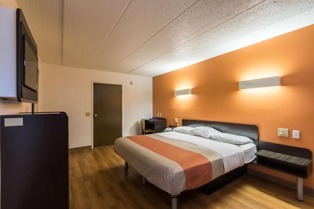 Deluxe double chambre Motel 6-Crawfordsville, IN
