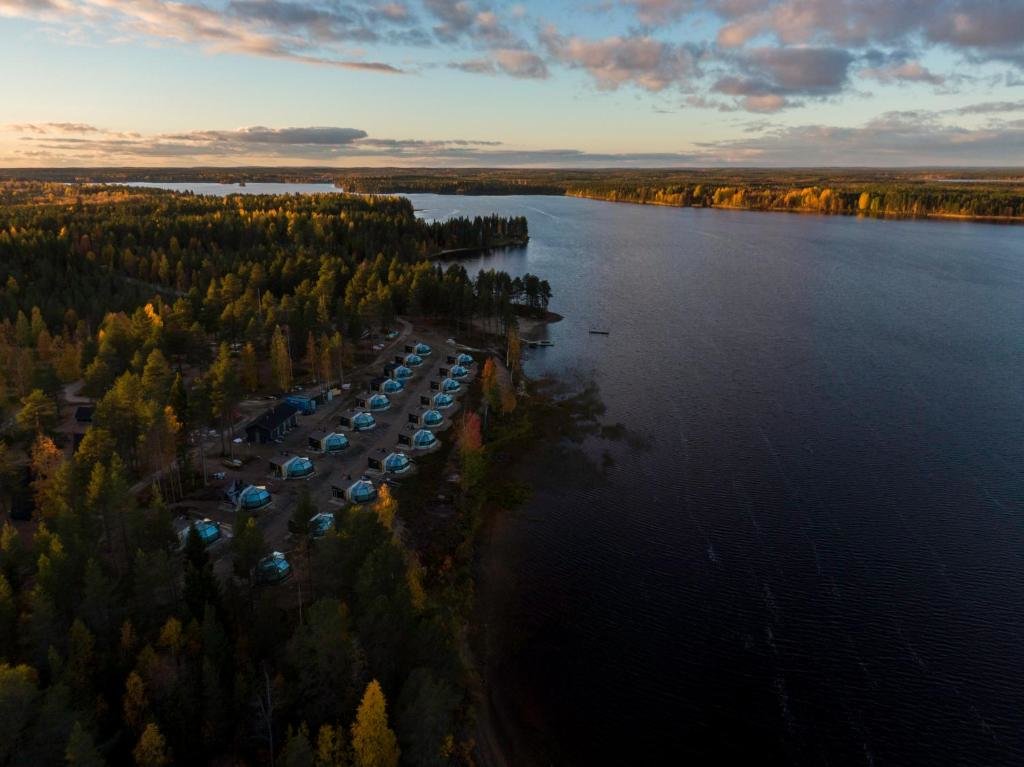 Двухместный номер Standard Ranua Resort Camping Ranuanjärvi