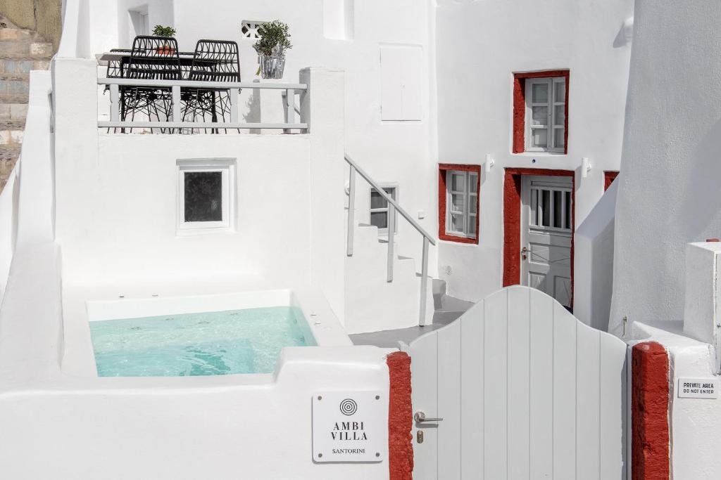 Вилла Luxury с 2 комнатами с видом на закат Ambi Villas Santorini