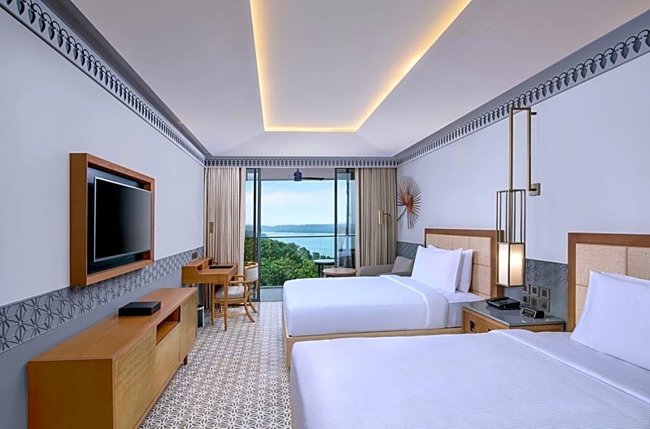Deluxe double chambre avec balcon et Vue jardin DoubleTree by Hilton Goa - Panaji