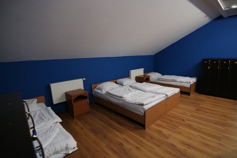 Кровать в общем номере Hostel House Sochi
