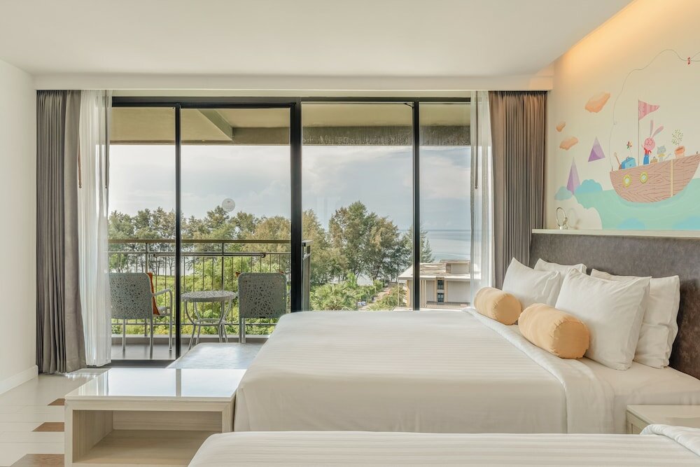 Standard Dreier Familie Zimmer mit Meerblick Sand Dunes Chaolao Beach Resort