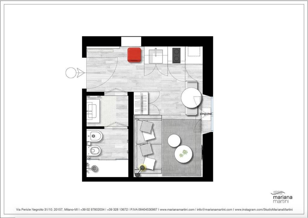Appartement Compact and charming studio Porta Venezia