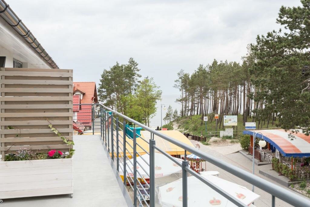 Standard Doppel Zimmer mit Balkon und mit Meerblick Rafa przy Plaży