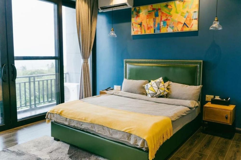 Luxe chambre avec balcon et Vue sur l'océan Saipan Skyline Designers Hotel
