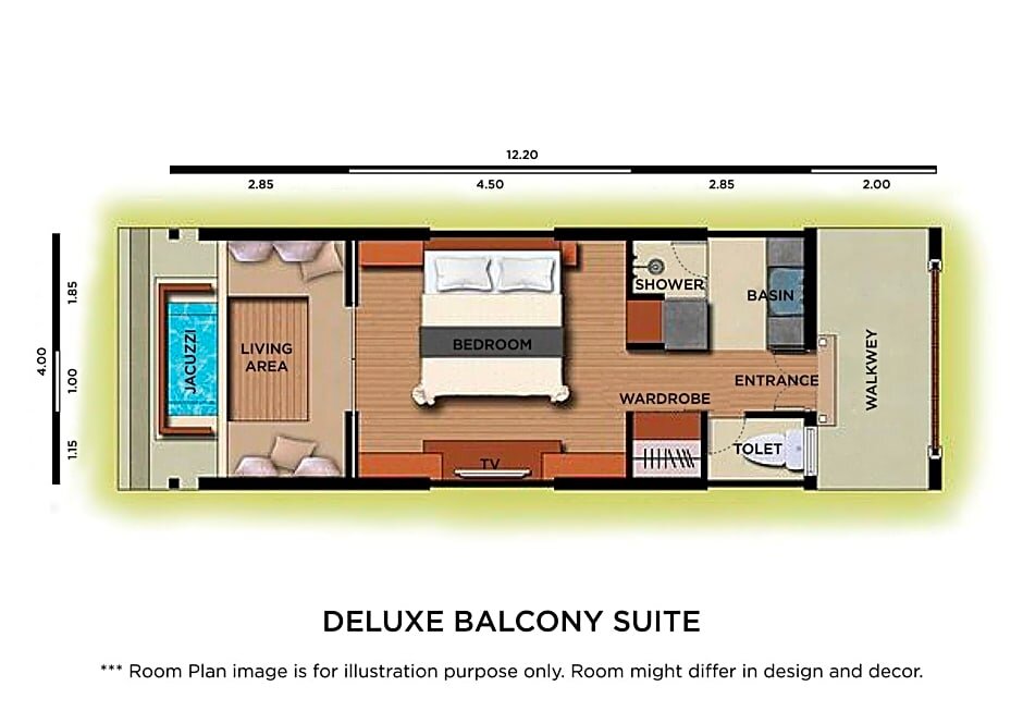 Номер Deluxe с балконом Pavilion Samui Villas and Resort - SHA Extra Plus