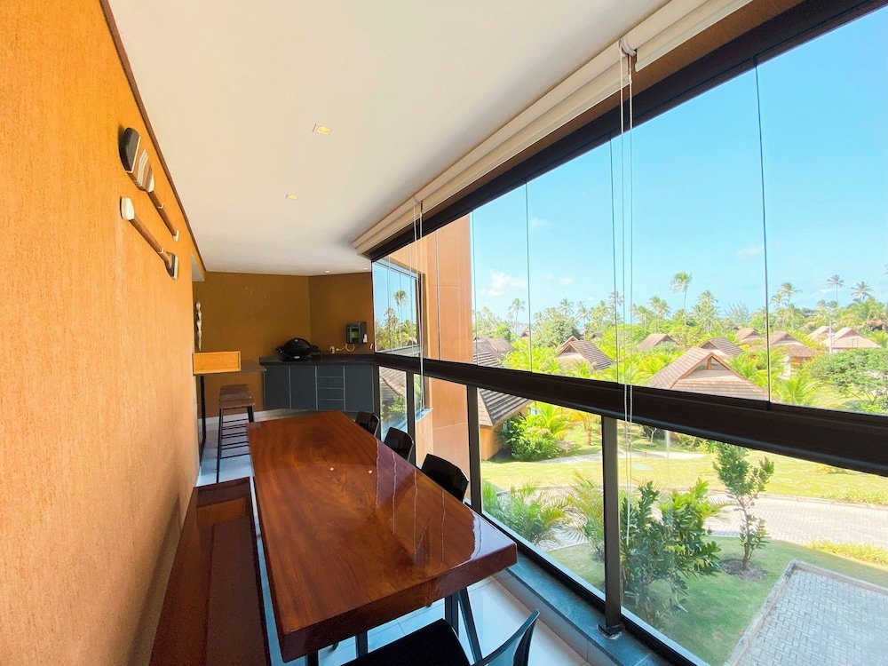 Apartamento familiar 3 habitaciones con vista al patio Eco Resort - Igrejinha de Carneiros