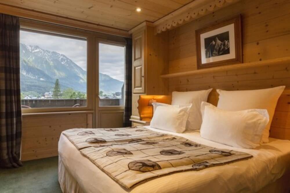 Confort double chambre avec balcon Hotel-Chalet de Tradition Hotel Hermitage