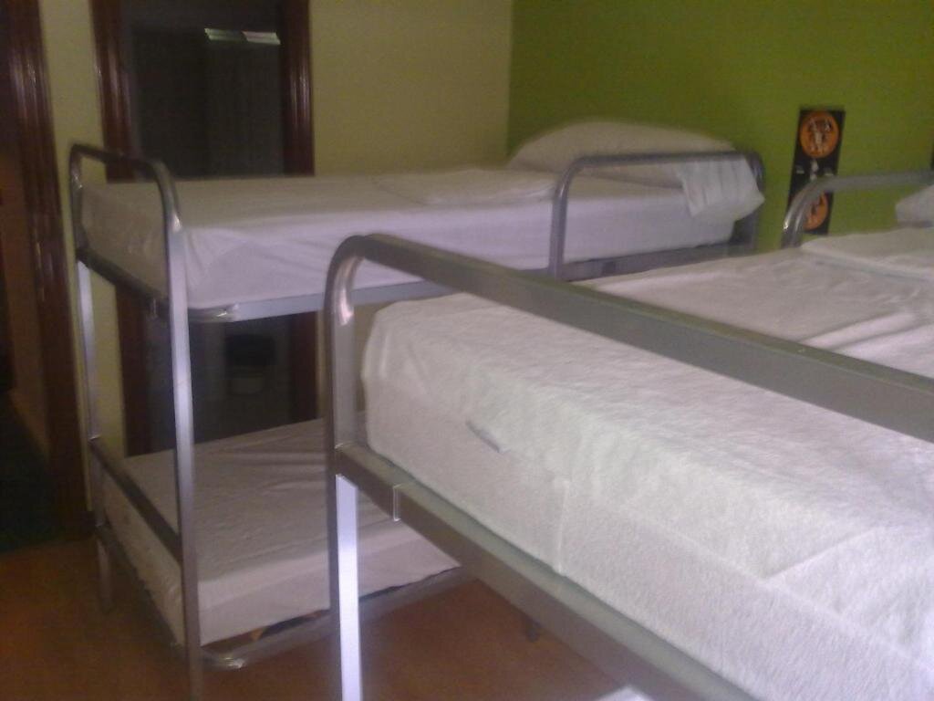 Кровать в общем номере Moon Hostel Bio