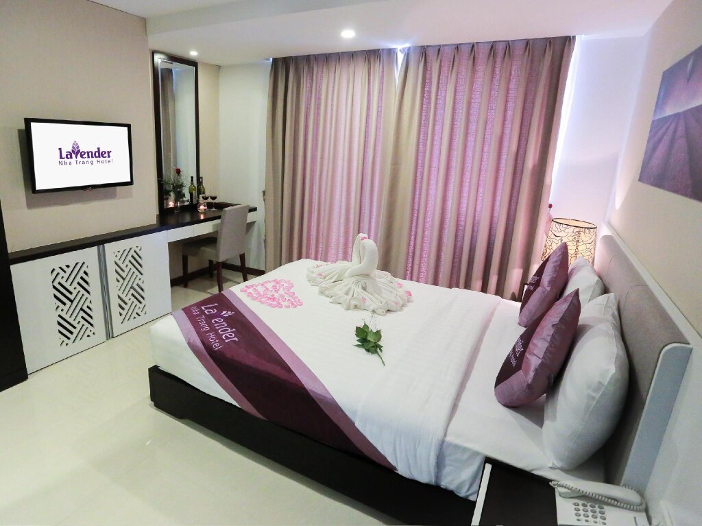 Camera doppia Deluxe con vista sulla città Lavender Nha Trang Hotel